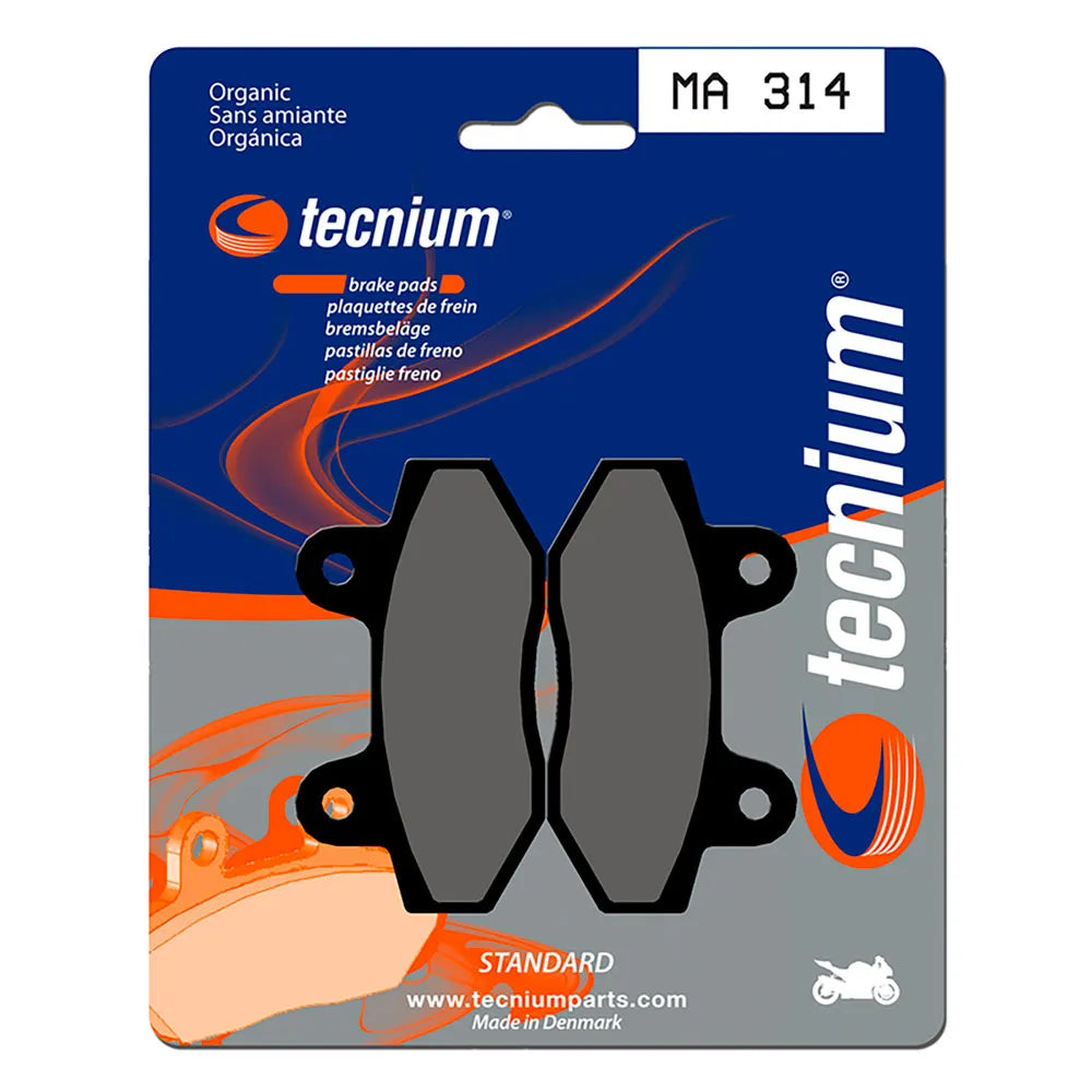 Tecnium MA314 organic brake pads