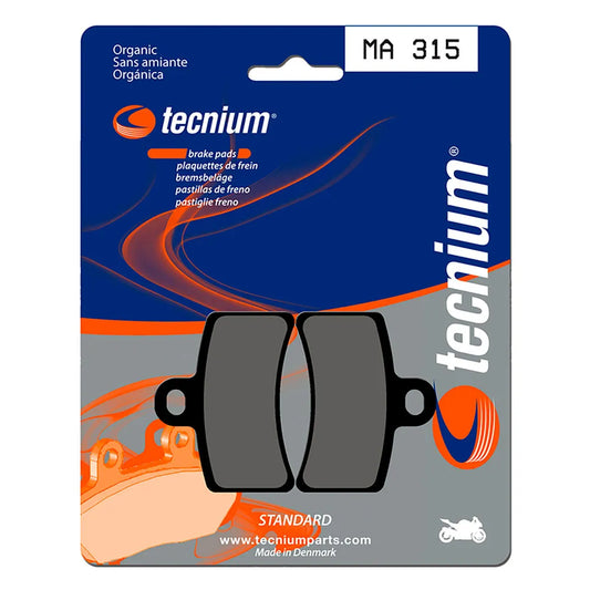 Tecnium MA315 organic brake pads