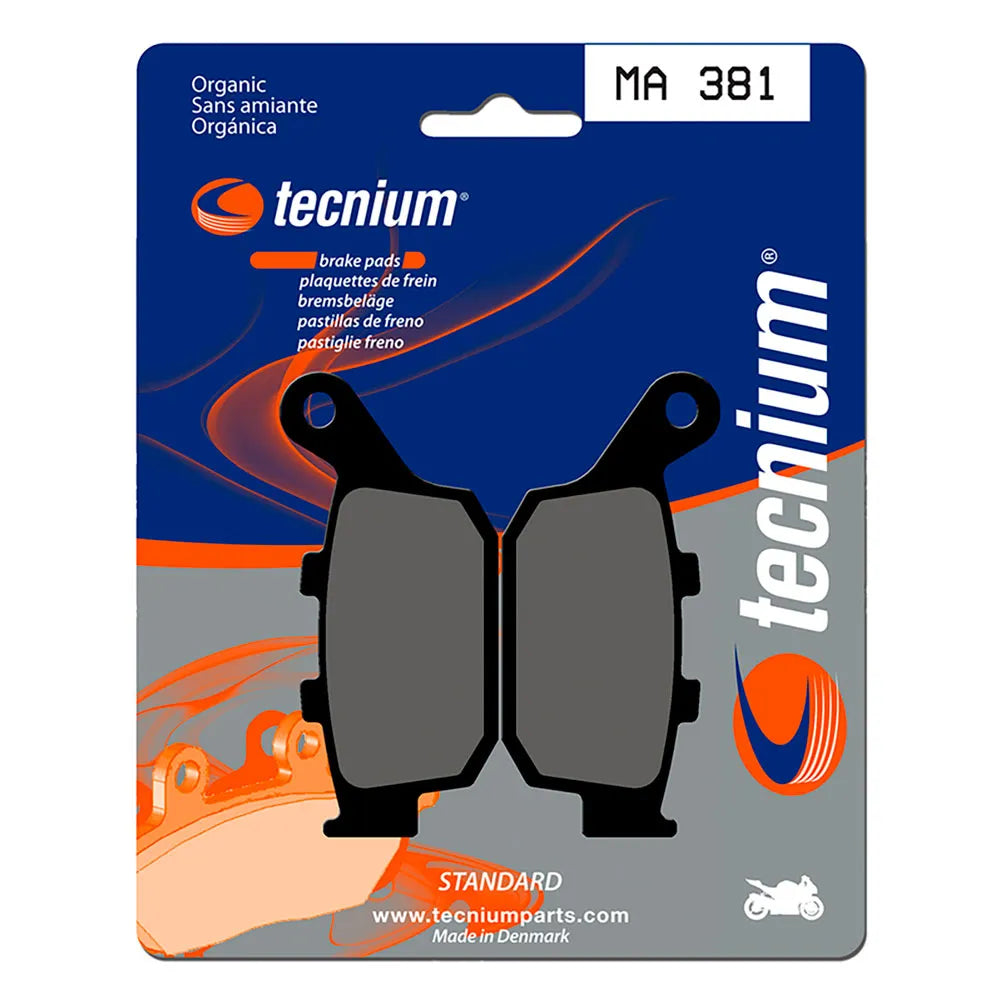 Tecnium MA381 organic brake pads