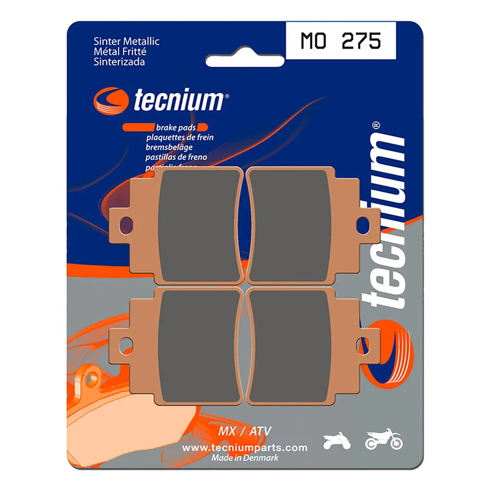 Tecnium MO275 sintered brake pads
