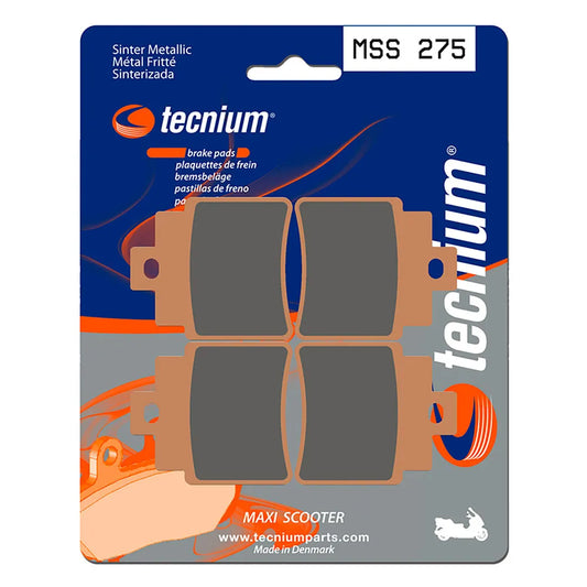 Tecnium MSS275 sintered brake pads