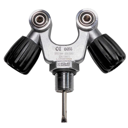 Tecnomar Inox Double Oulet M25 valve