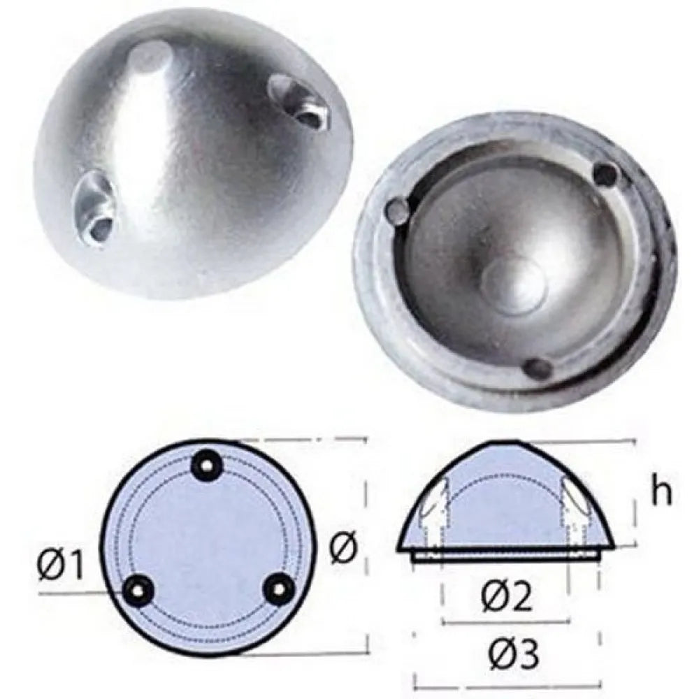 Tecnoseal Variprop Propeller Anode