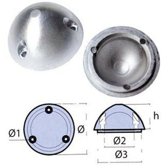 Tecnoseal Variprop Propeller Anode