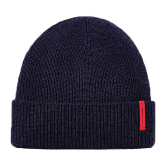 The mountain studio Cashmere mix rib beanie