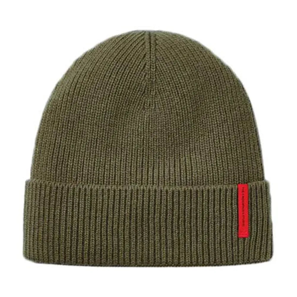 The mountain studio Cashmere mix rib beanie