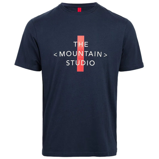The mountain studio Cross logo short sleeve T-shirt