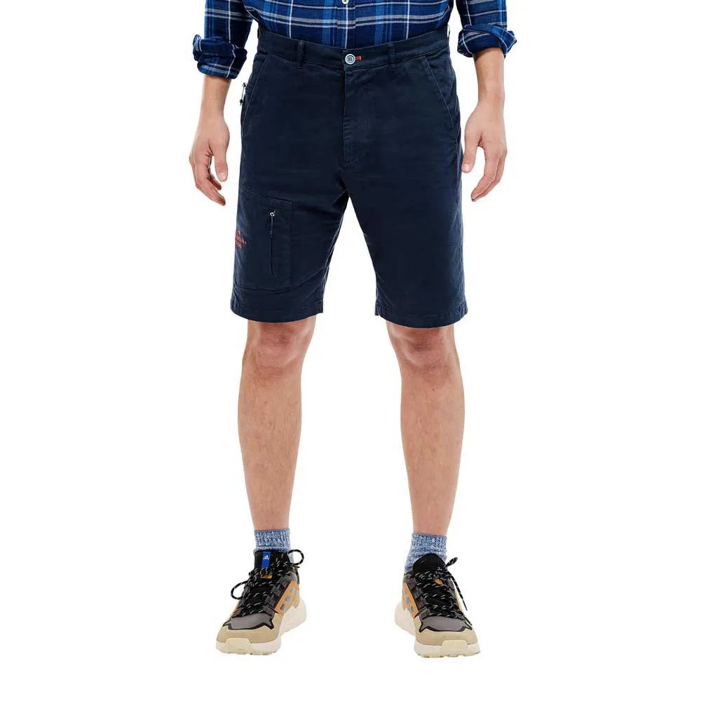 The mountain studio Hiking cotton stretch shorts