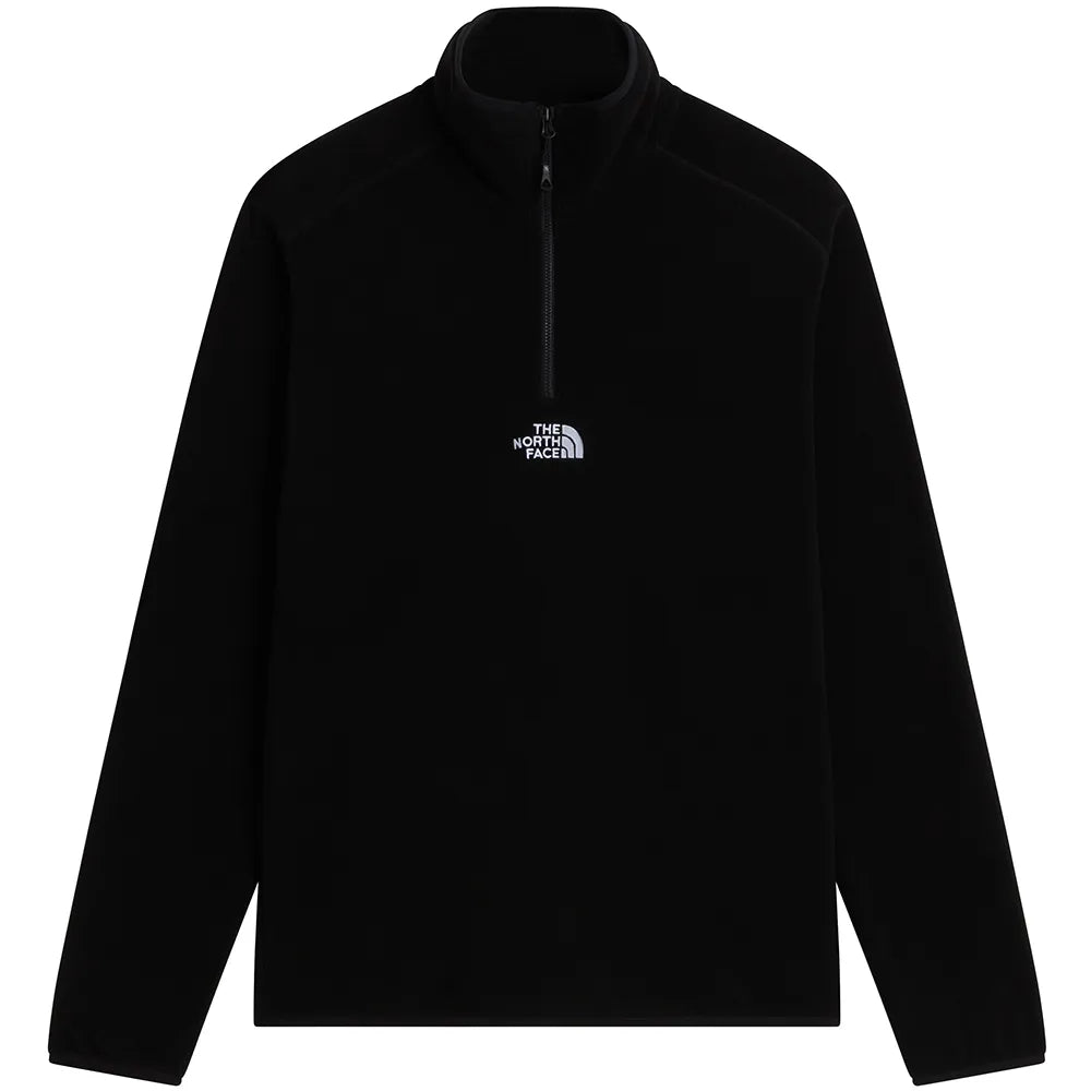 The north face Glacier Embroidered Logo half zip fleece