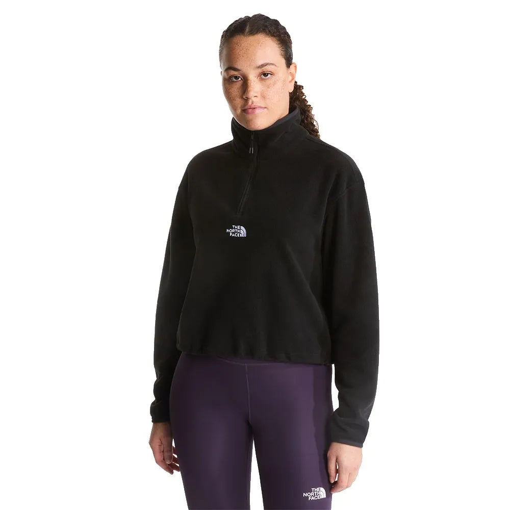 The north face Novelty Logo Glacier half zip fleece
