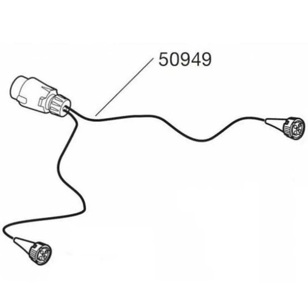 Thule 50949 Lamp 13 pin 08 cable