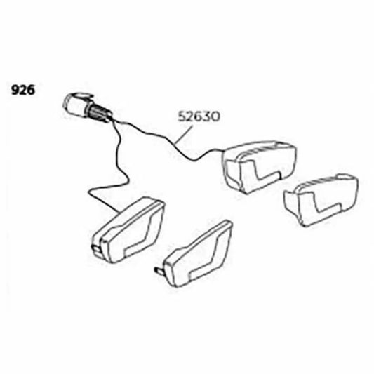 Thule Lamp Set Midipoint 13 Pin 52630 spare part