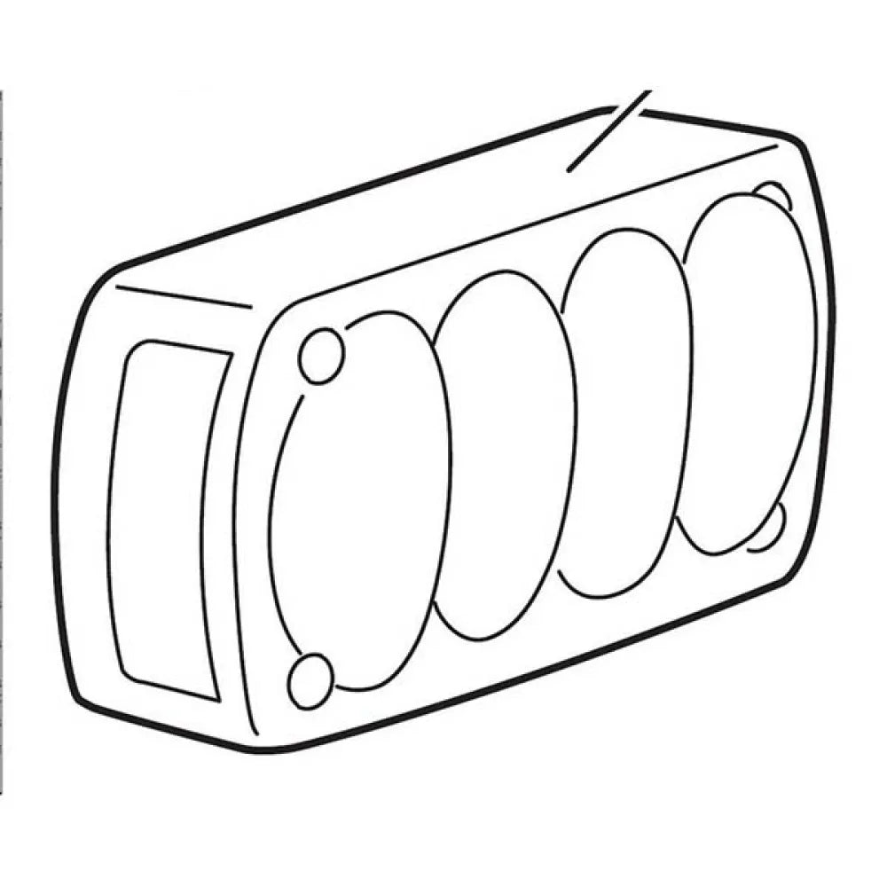 Thule Left Rear Light For EuroRide 940