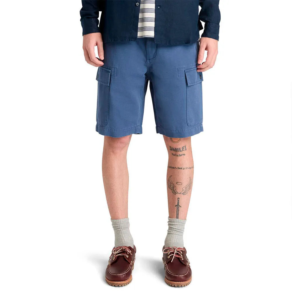 Timberland Brookline Cotton Linen cargo shorts