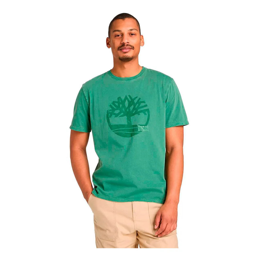 Timberland Garment Dye Logo Graphic short sleeve T-shirt