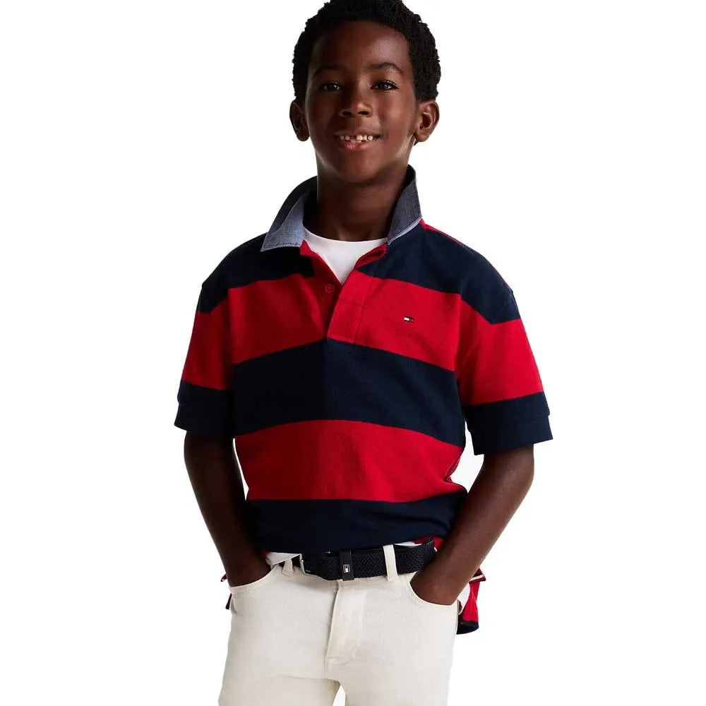 Tommy hilfiger Bold Stripe short sleeve polo