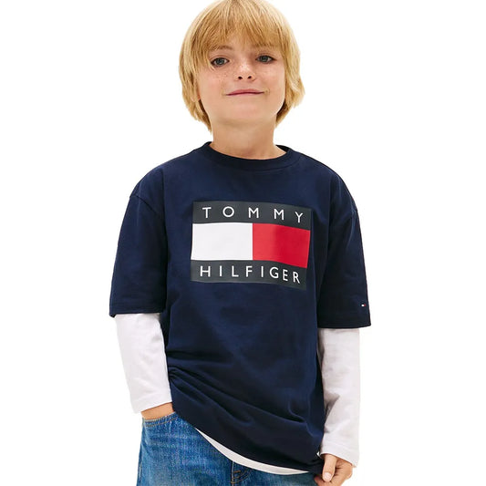 Tommy hilfiger Heritage Printed Flag short sleeve T-shirt