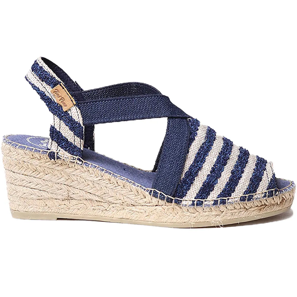 Toni pons Breda-Lp esparto wedge sandals