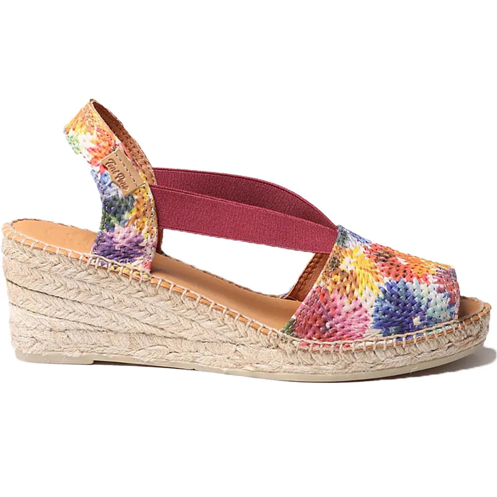 Toni pons Teide-Dm esparto wedge sandals