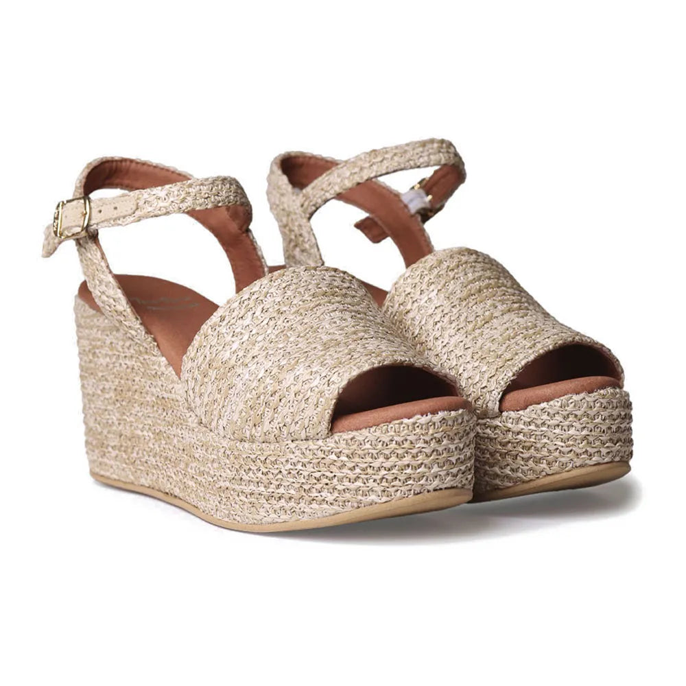 Toni pons Tulia esparto wedge sandals