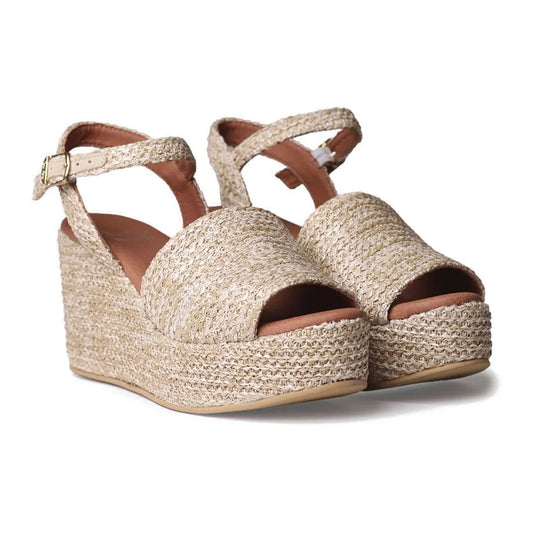 Toni pons Tulia esparto wedge sandals