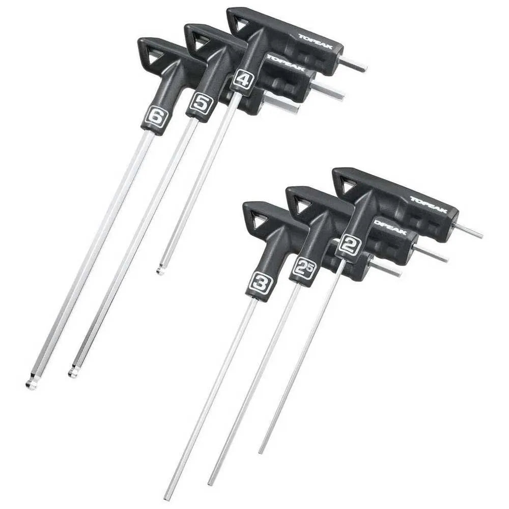 Topeak T Handle DuoHex Wrench Set Tool