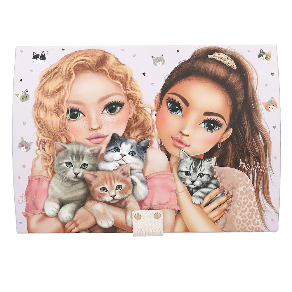Topmodel Cat Love travel jewelry box