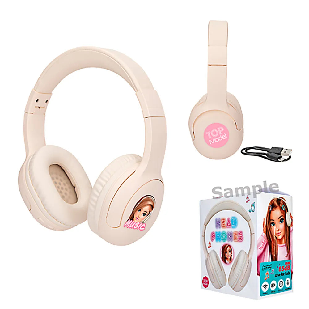 Topmodel Cream headphones