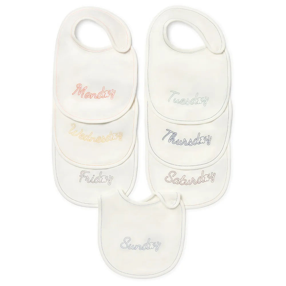 Tous Embroidery bib