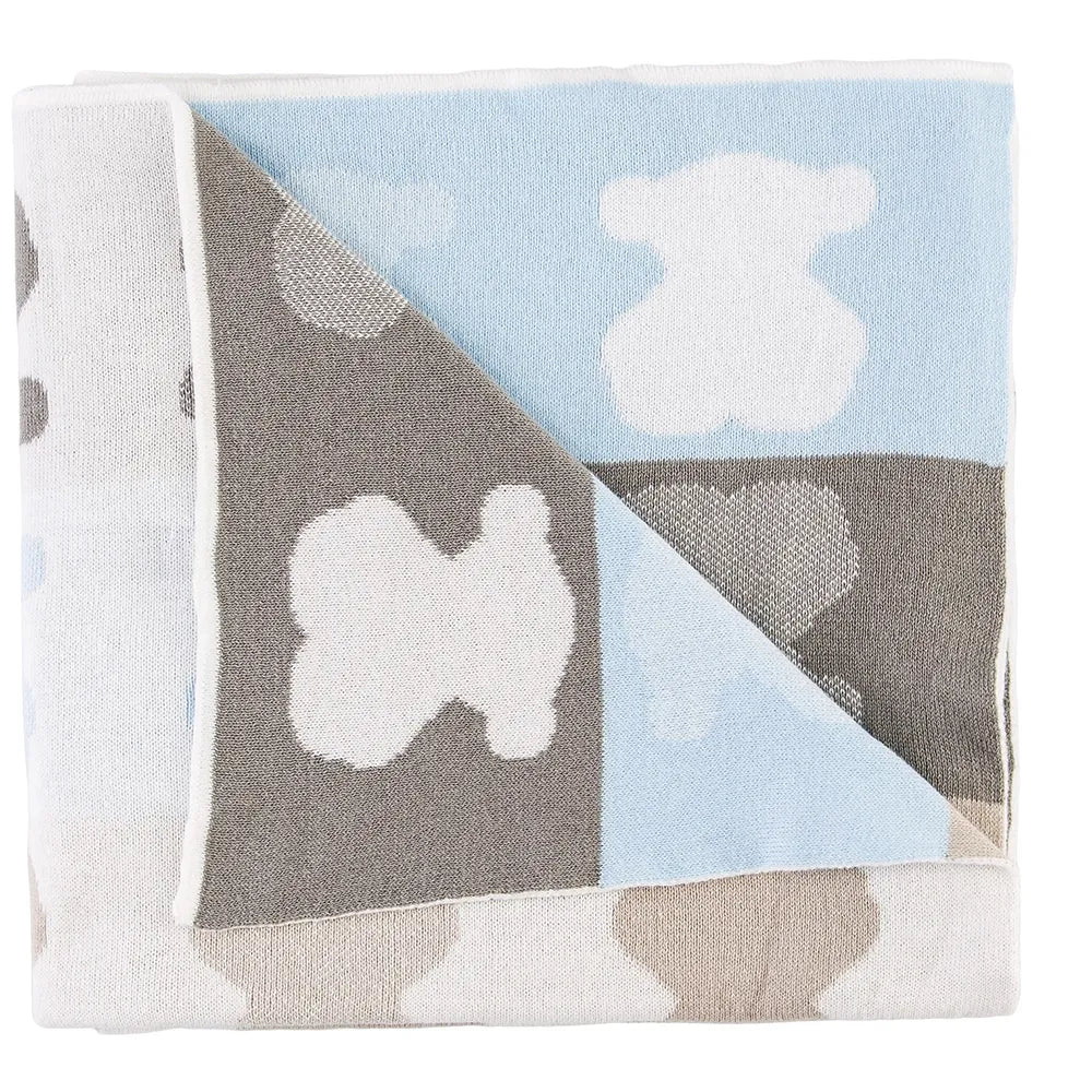 Tous Reversible Jaquard blanket