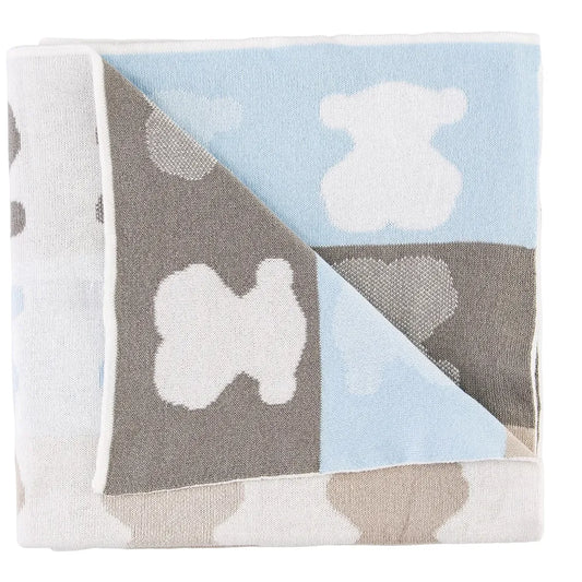 Tous Reversible Jaquard blanket