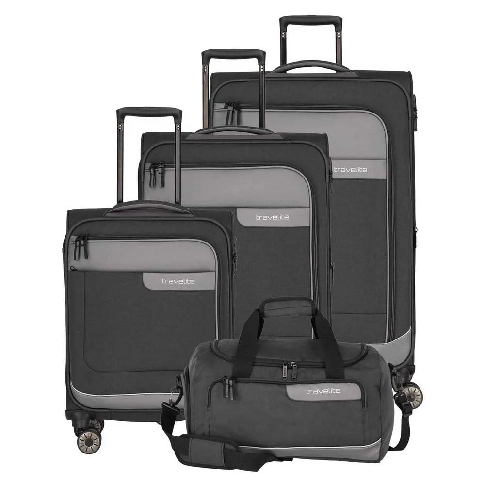 Travelite Viia 4w l expandable/m expandable/s trolley bag