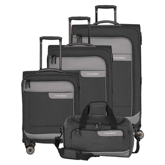 Travelite Viia 4w l expandable/m expandable/s trolley bag