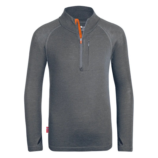 Trollkids Lofoten half zip sweatshirt