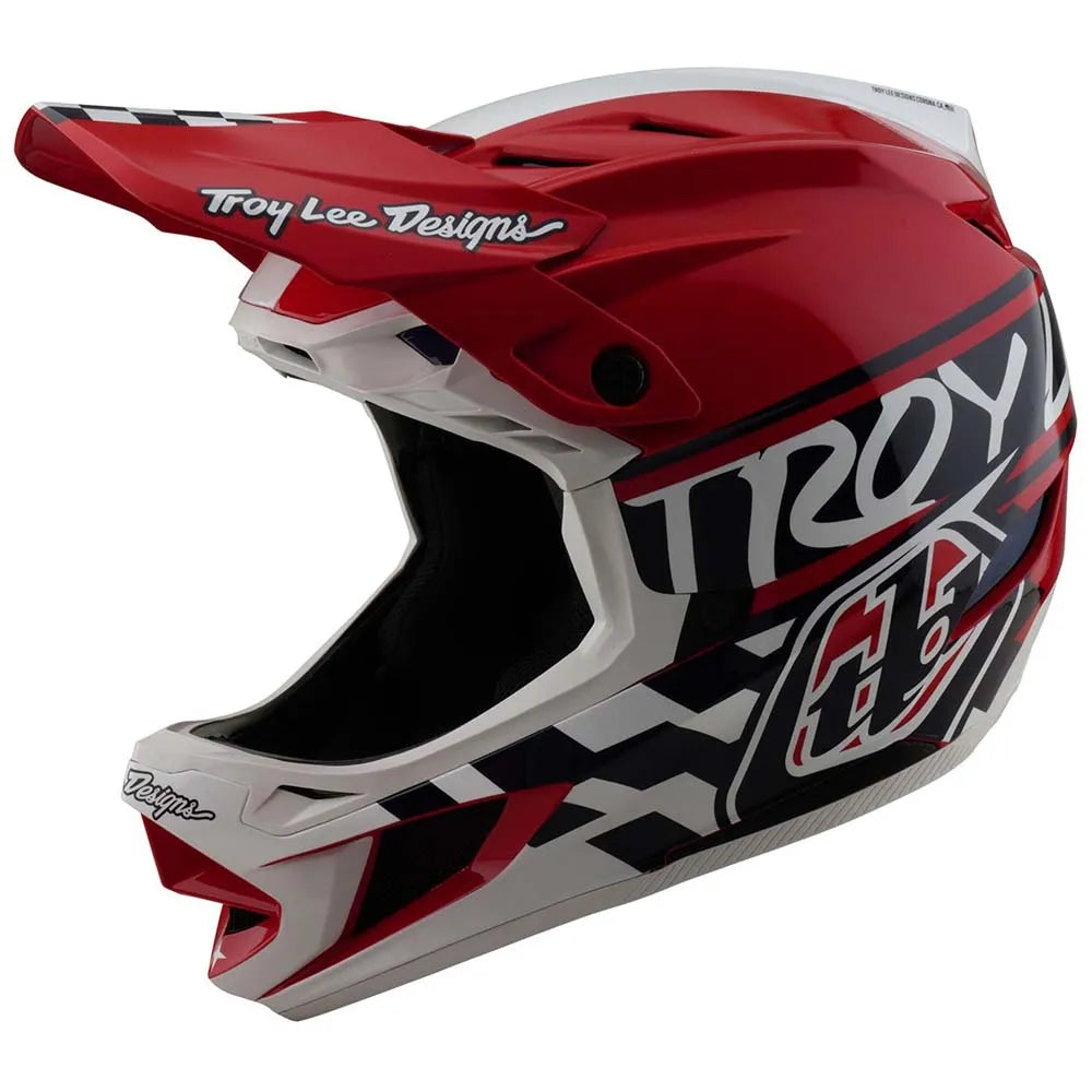 Troy lee designs D4 Polyacrylite Fifty-50 MIPS downhill helmet