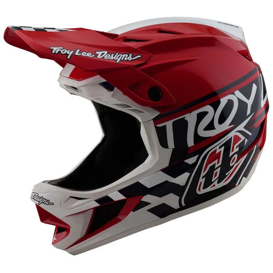 Troy lee designs D4 Polyacrylite Fifty-50 MIPS downhill helmet