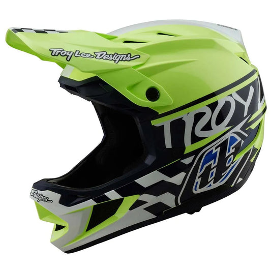Troy lee designs D4 Polyacrylite Fifty-50 MIPS downhill helmet