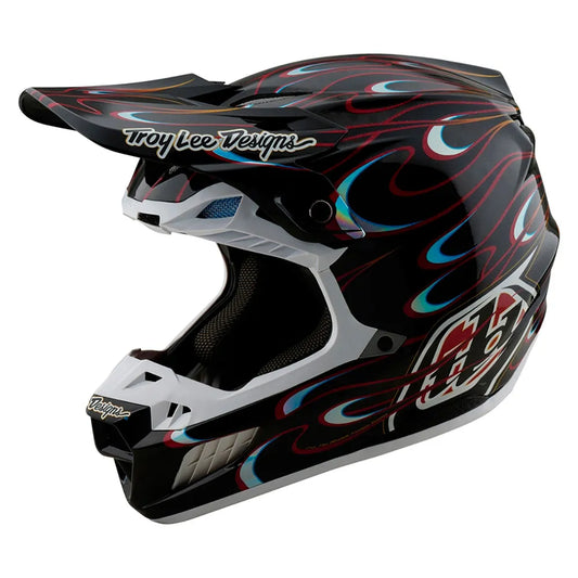 Troy lee designs SE5 Carbon Torched off-road helmet