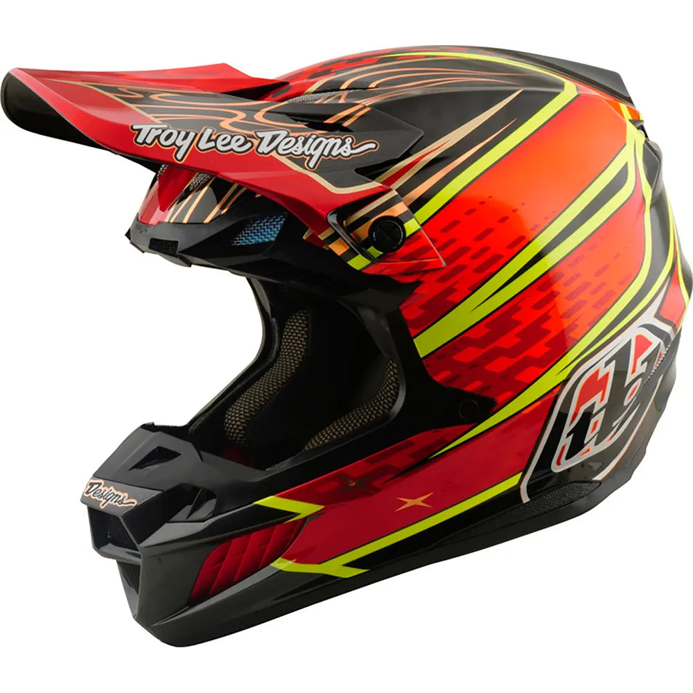 Troy lee designs SE5 Carbon Wings off-road helmet