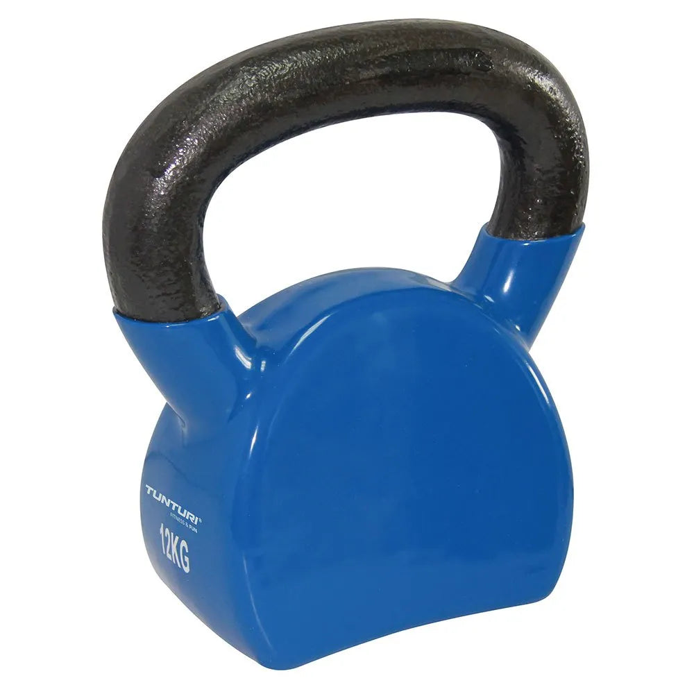 Tunturi Vynil 12kg kettlebell