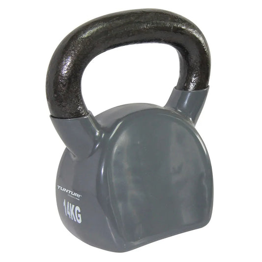 Tunturi Vynil 14kg kettlebell