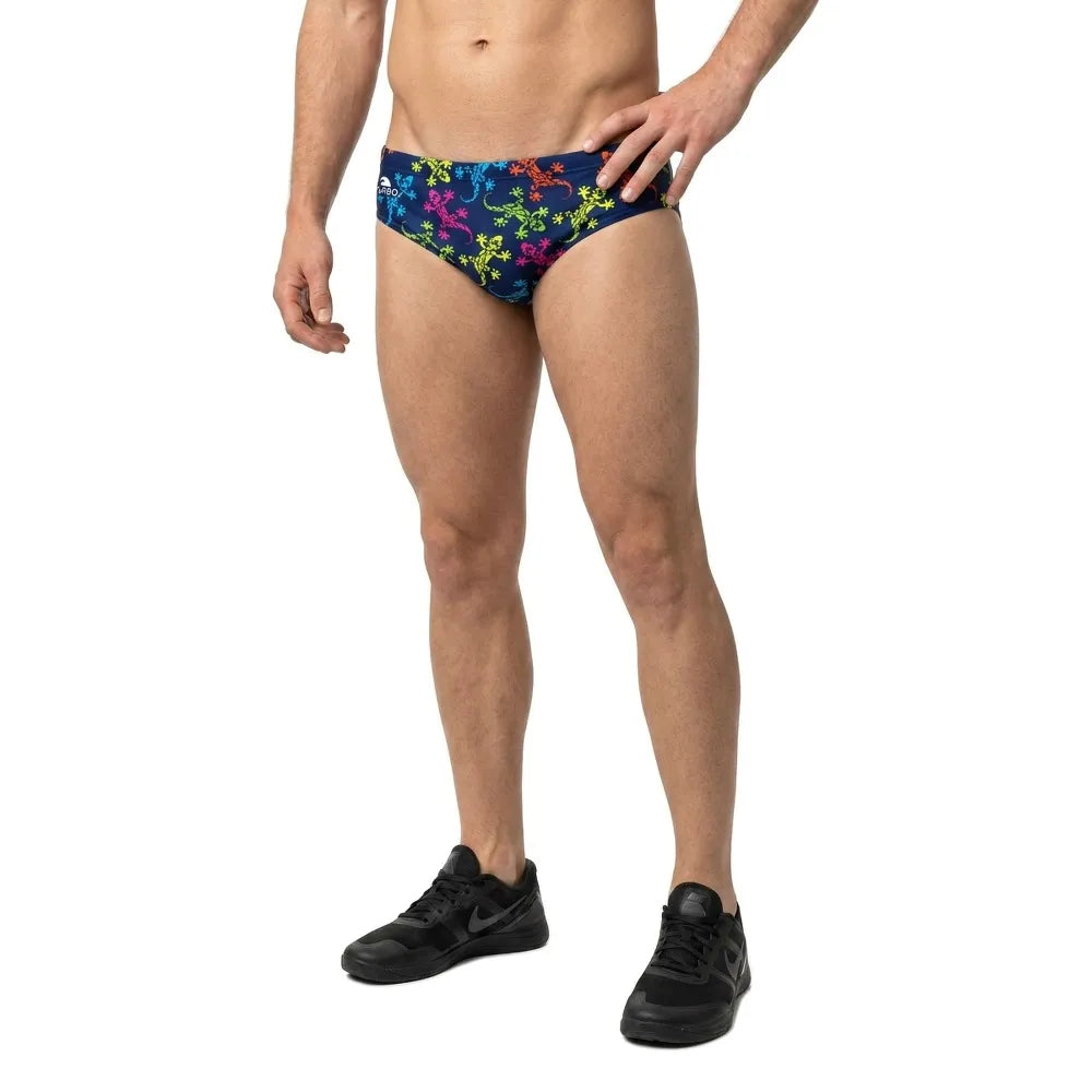 Turbo Canary Lizard swimming brief