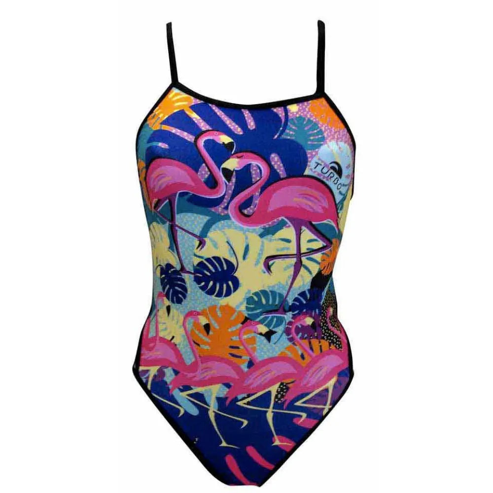Turbo Flamingo swimsuit