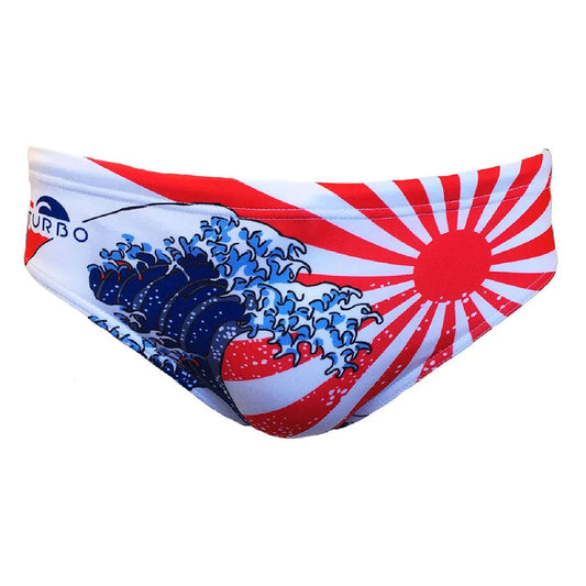 Turbo Japan Kanji swimming brief