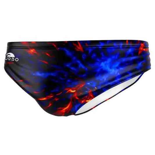 Turbo Red Blue Fire swimming brief