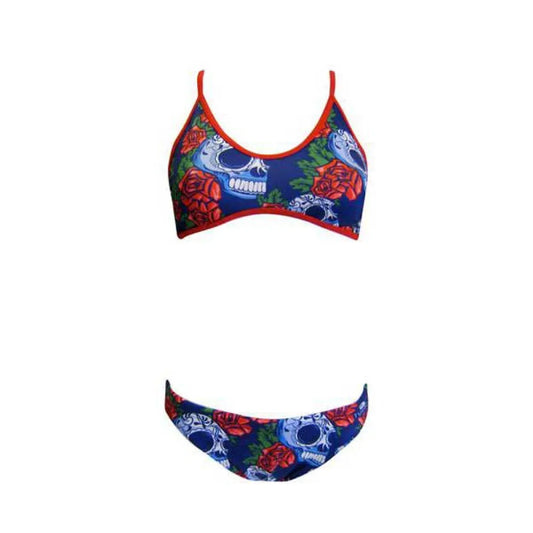 Turbo Roses&Skulls bikini