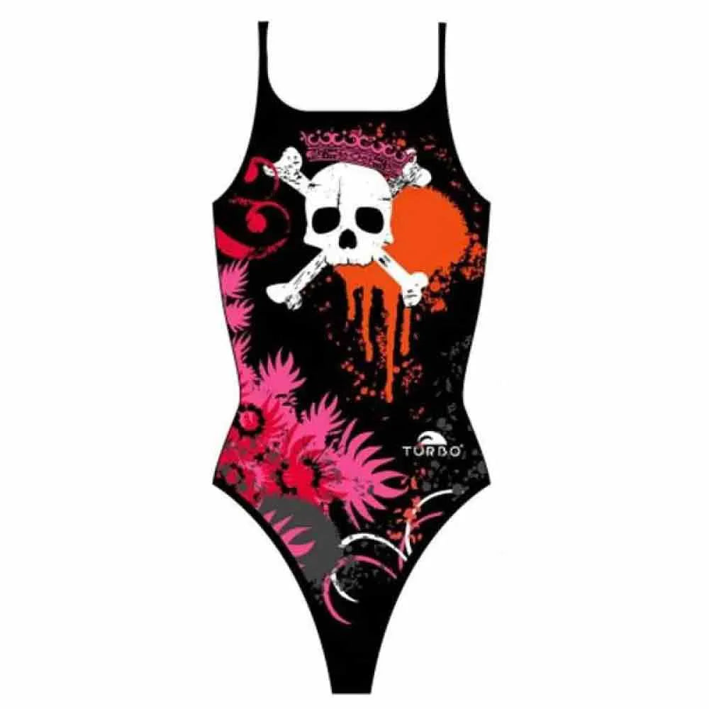 Turbo Skull Crown swimsuit