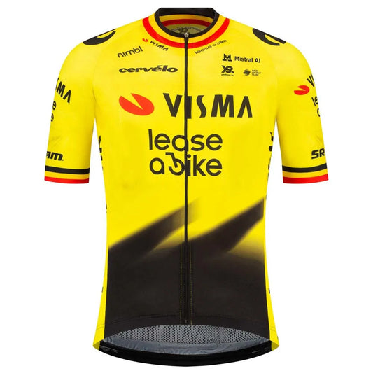 Tvl Team Visma Lase A Bike Replica Former Belgian Campion 2026 short sleeve jersey