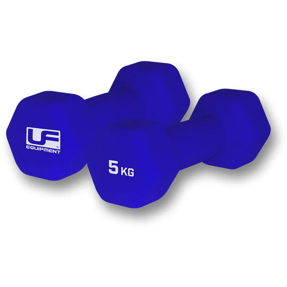 Ufe Hex Neoprene Coated Dumbbell 2 units