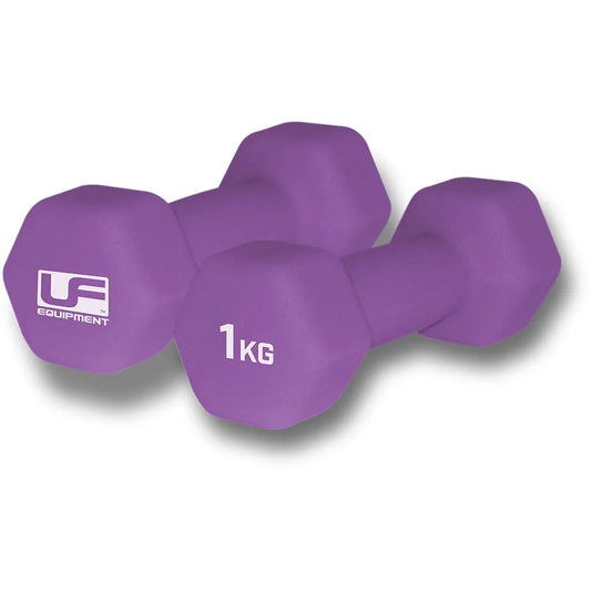Ufe Hex Neoprene Coated Dumbbell 2 units